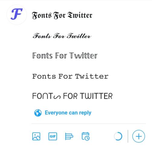 Fonts For Twitter Fonts For Twitter