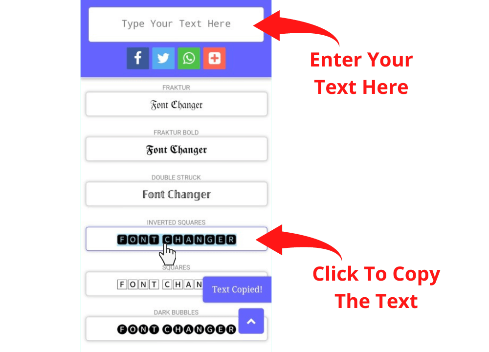 Font Changer Online 